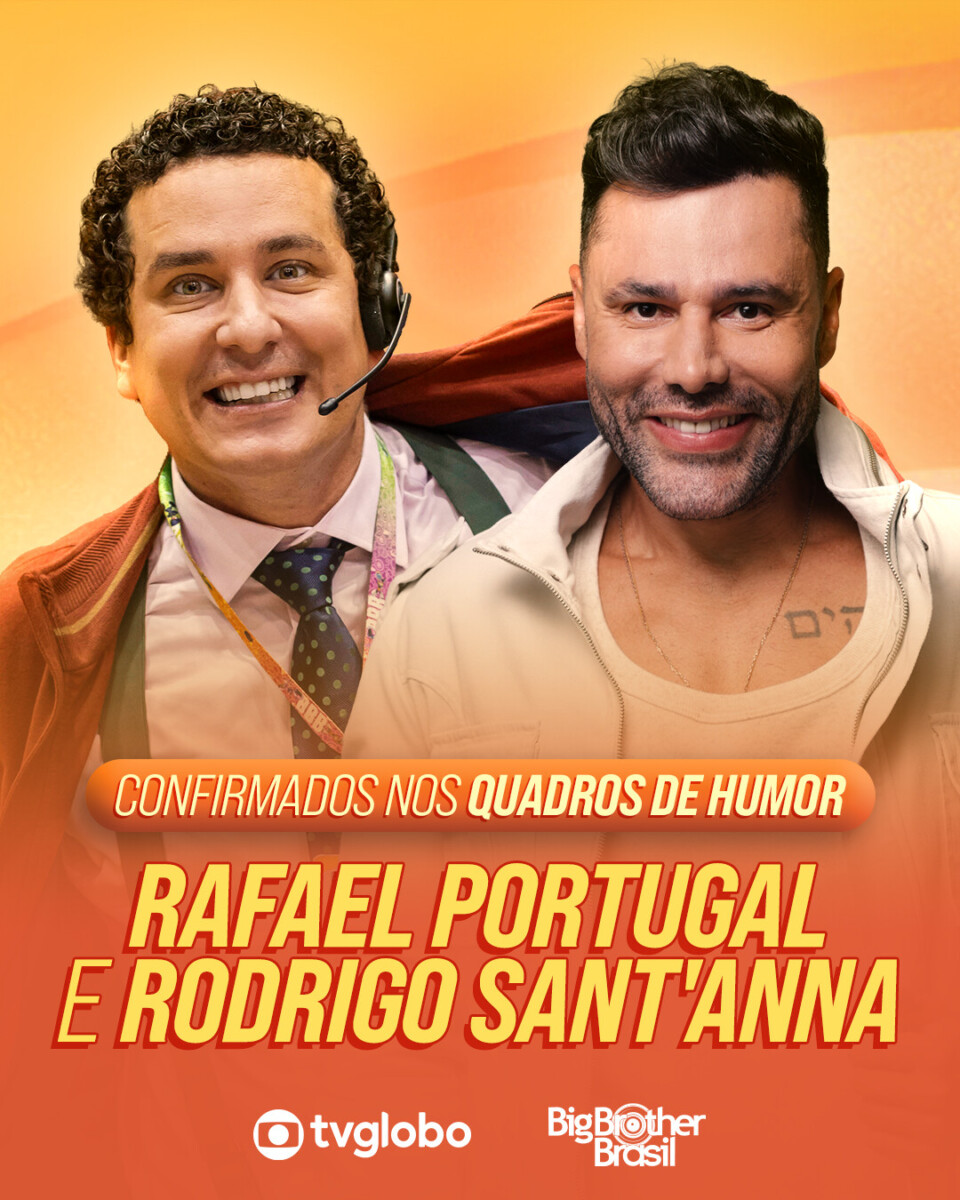 Rafale Portugal e Rodrigo Santana