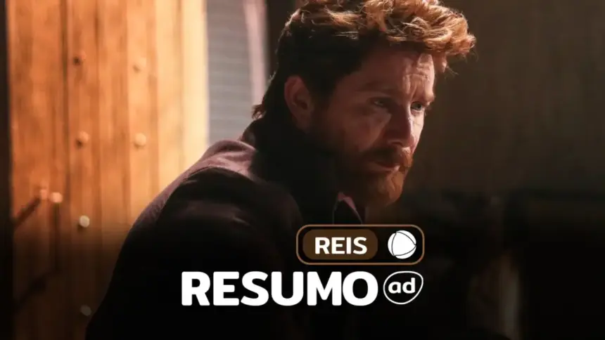 Rei Davi na arte do resumo de Reis