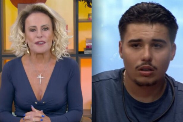 Ana Maria Braga e Pedro do BBB 26 em uma montagem