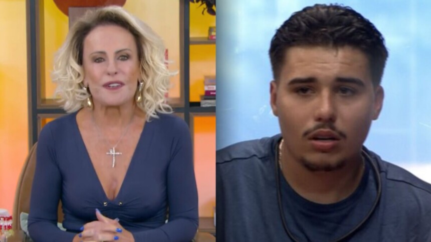 Ana Maria Braga e Pedro do BBB 26 em uma montagem