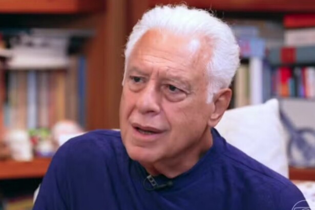Antonio Fagundes em entrevista ao Fantástico