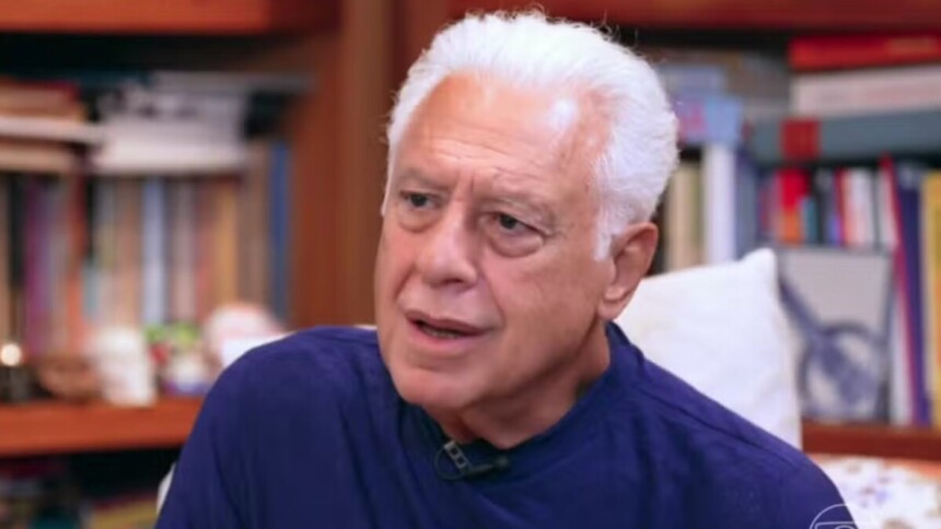 Antonio Fagundes em entrevista ao Fantástico