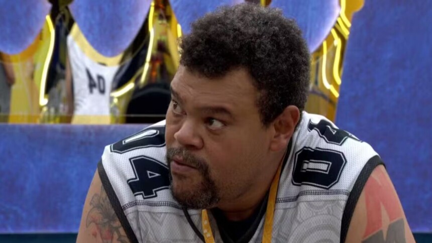 Bubu Santana em conversa no quarto do líder no BBB 26