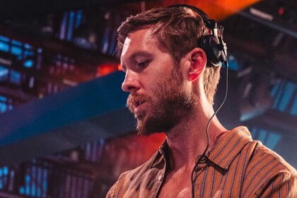 Calvin Harris em trecho de show