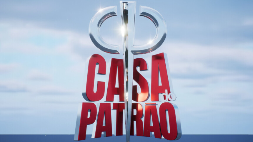 Logo do reality show Casa do Patrão