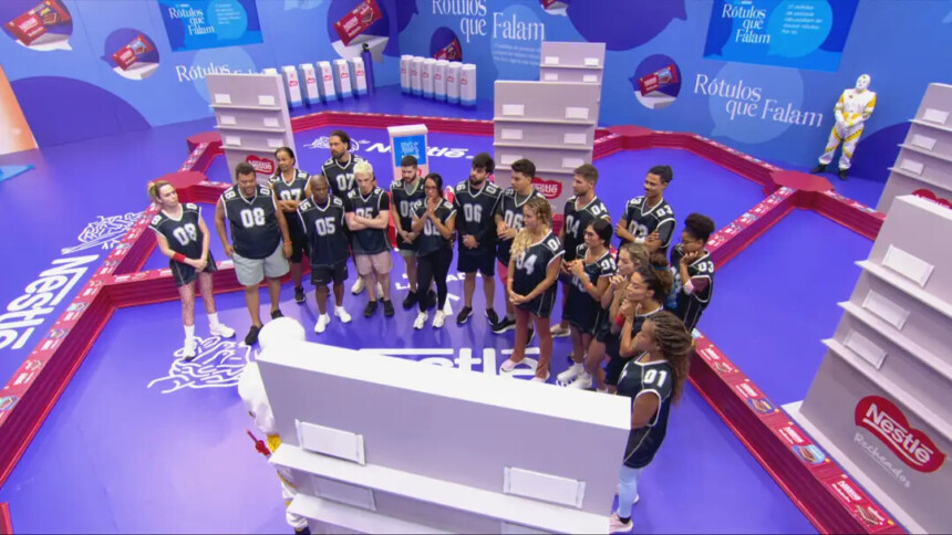 Brothers reunidos no campo de provas do BBB 26