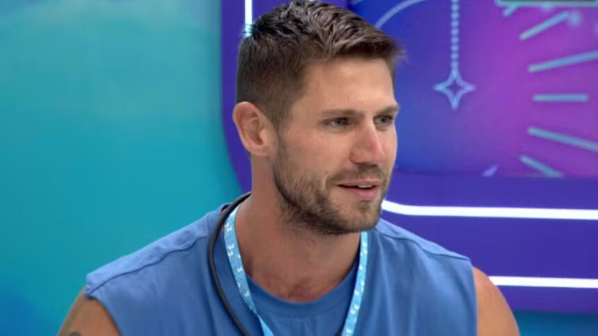Jonas Sulzbach em trecho do Almoço do Anjo no BBB 26