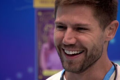 Jonas Sulzbach em trecho do Almoço do Anjo no BBB 26