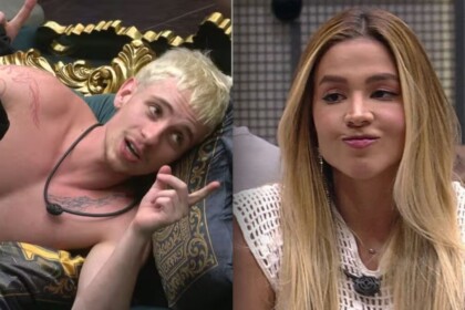 Juliano Floss e Kerline em uma montagem