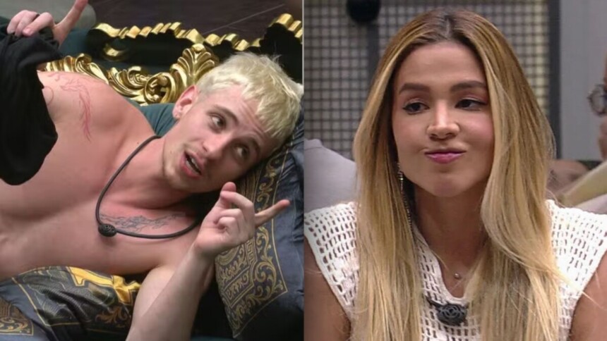 Juliano Floss e Kerline em uma montagem
