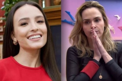 Larissa Manoela e Ana Paula Renault em uma montagem