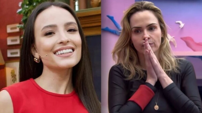 Larissa Manoela e Ana Paula Renault em uma montagem