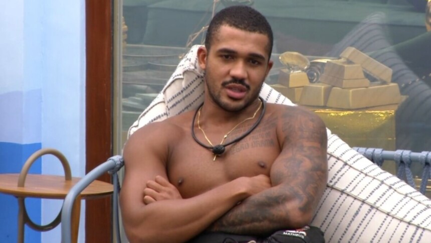 Matheus sem camisa do BBB 26