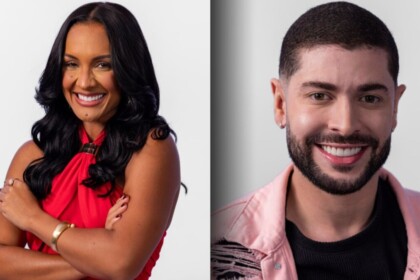 Maxiane e Marcelo nas fotos oficiais para o BBB 26