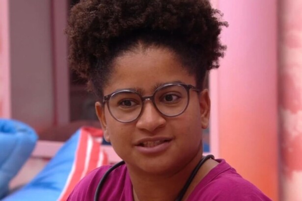 Milena no quarto do BBB 26