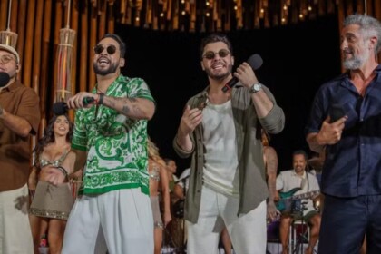 Murilo Huff, Thierry e Henri de Freitas no Caldeirão de Verão no Rio Grande do Norte
