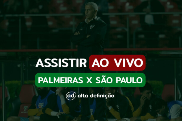 Técnico Crespo na arte onde assistir ao jogo Palmeiras x São Paulo pelo Paulistão
