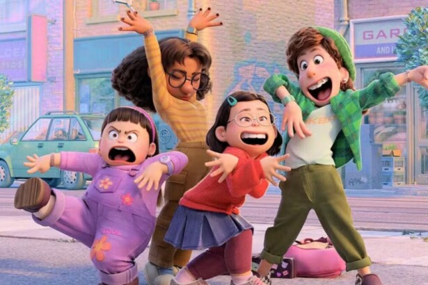 Trecho do filme de animação Red: Crescer É Uma Fera