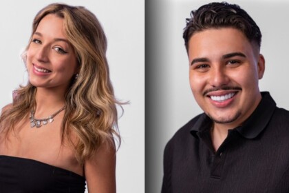 Samira e Pedro nas fotos oficiais para o BBB 26