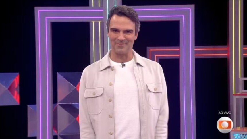 Tadeu Schmidt em trecho da estreia do BBB 26