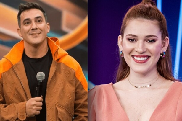 André Marques e Ana Clara em uma montagem