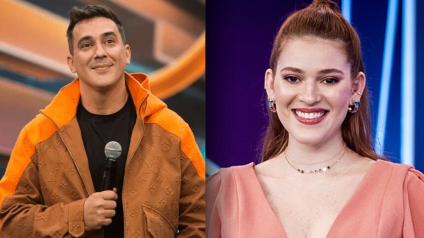 André Marques e Ana Clara em uma montagem