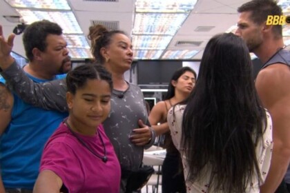 Babu, Milena, Solange e Jonas em uma treta generalizada no BBB 26