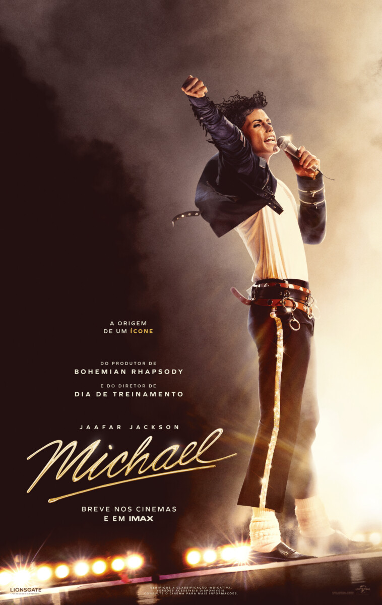 Cartaz de divulgação do filme Michael da Universal Pictures 