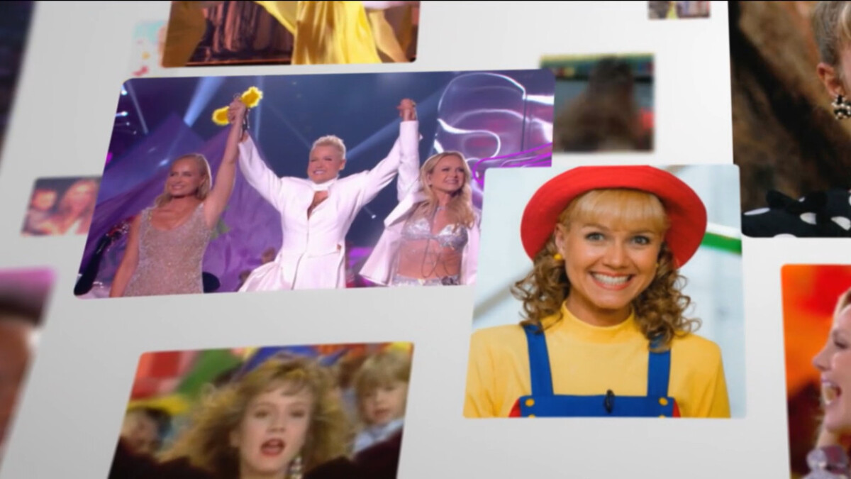 Imagens da carreira de Eliana