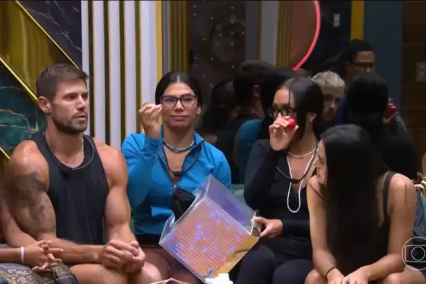 MArciele pega bola branca no sorteio da Prova do Líder do BBB 26