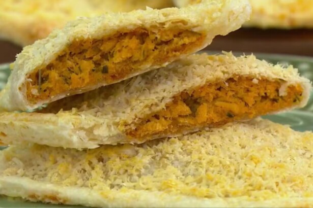Pastelão assado de tapioca em trecho de Receita no Mais Você
