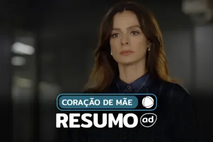 Karsu na arte do resumo semanal da novela turca Coração de Mãe na RECORD