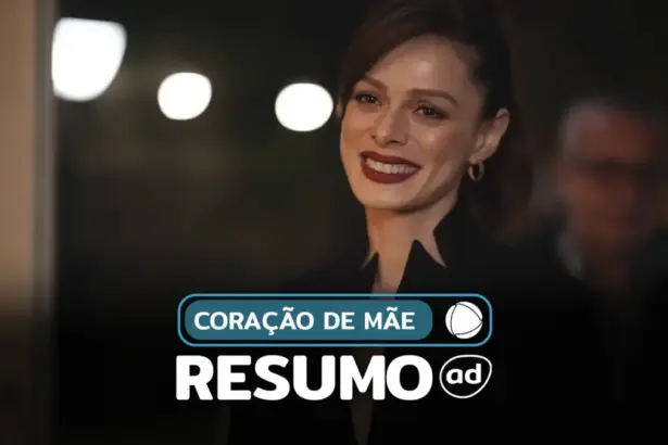 Karsu na arte do resumo semanal da novela turca Coração de Mãe na RECORD
