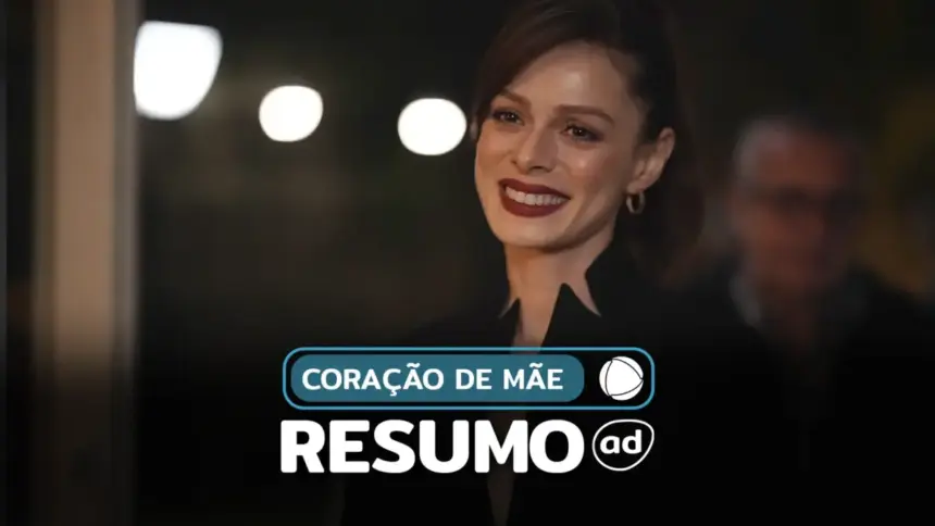 Karsu na arte do resumo semanal da novela turca Coração de Mãe na RECORD