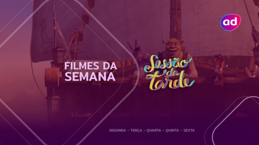 Filme Shrek Terceiro na arte da semana na Sessão da Tarde