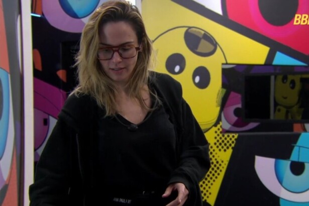 Ana Paula na dinâmica do Barrado no Baile do BBB 26