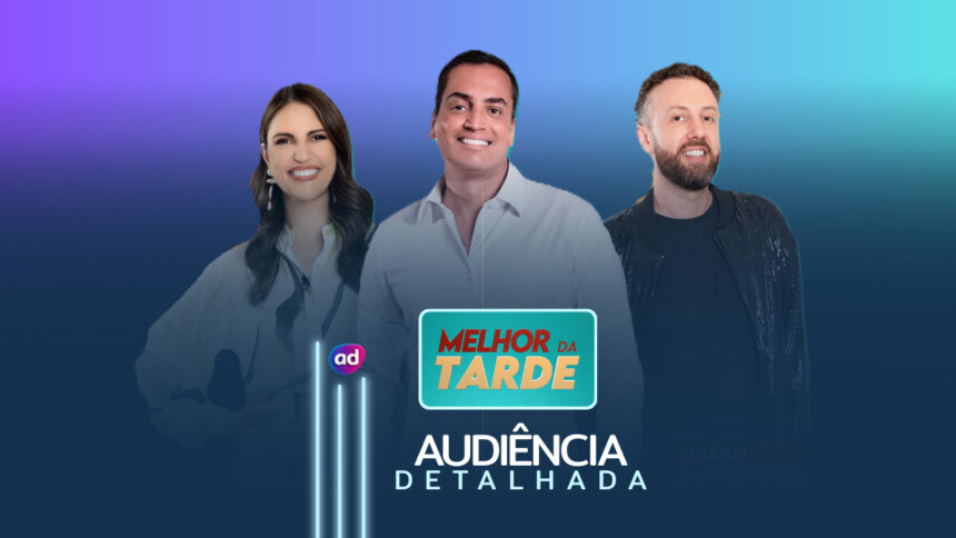 Logo do programa Melhor da Tarde na audiência detalhada