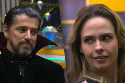 Alberto Cowboy divide tela com Ana Paula na sala do BBB 26