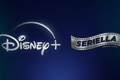 Logo do Disney+ e Seriella juntos