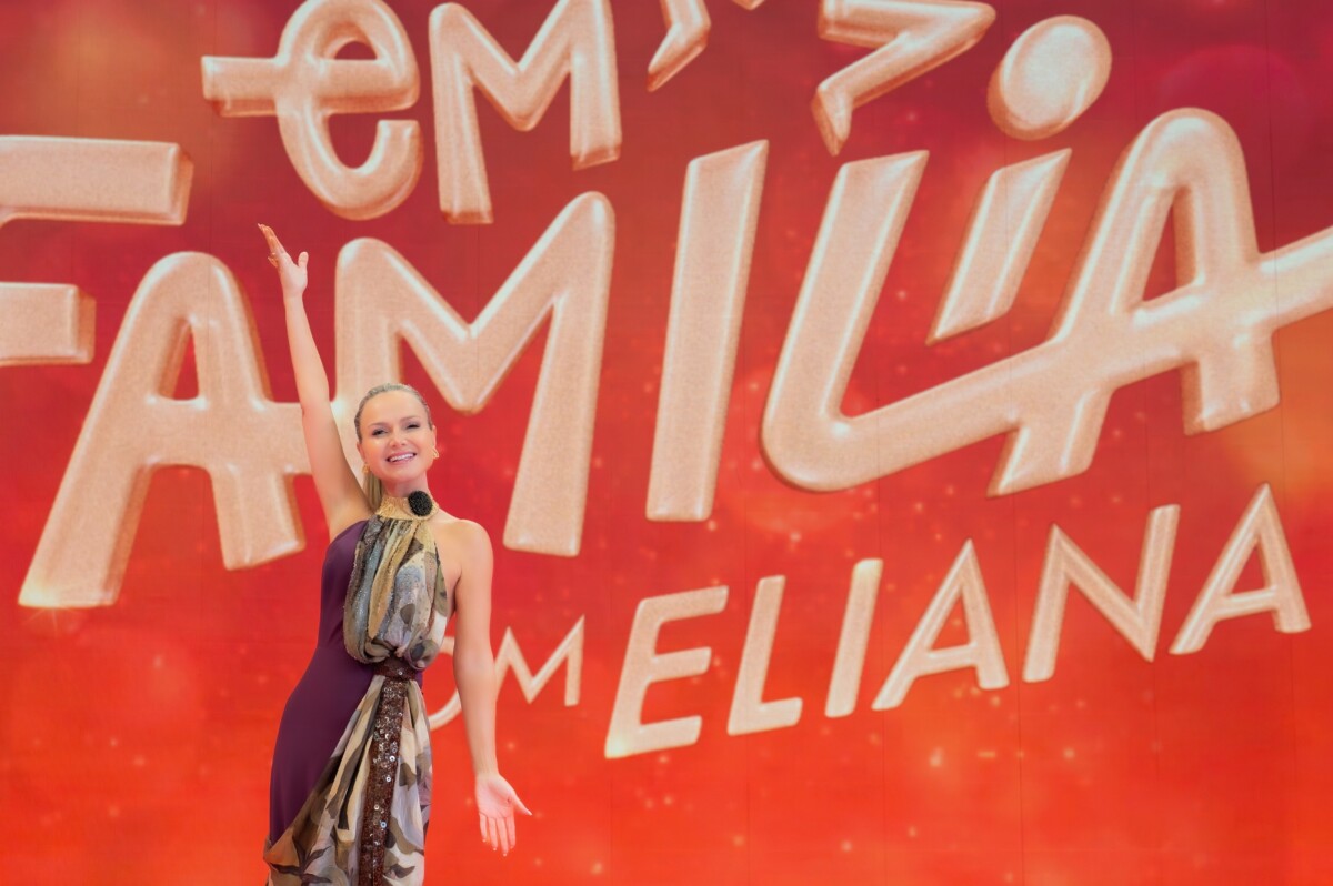 Eliana mostra parte do seu novo cenário