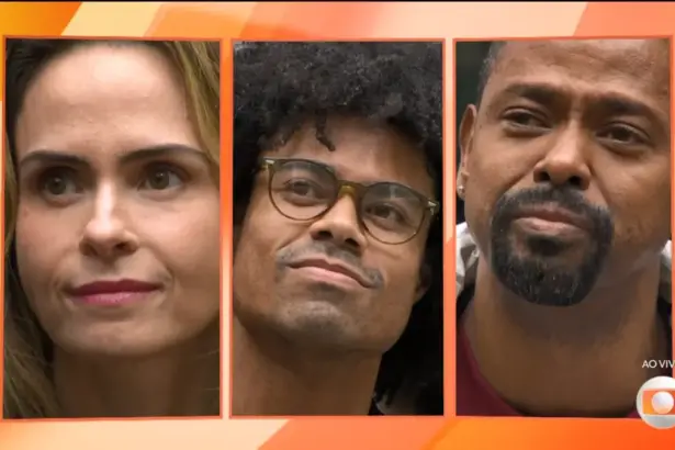 Ana Paula, Breno e Leandro aparecem juntos pela última vez no BBB 26 antes da eliminação