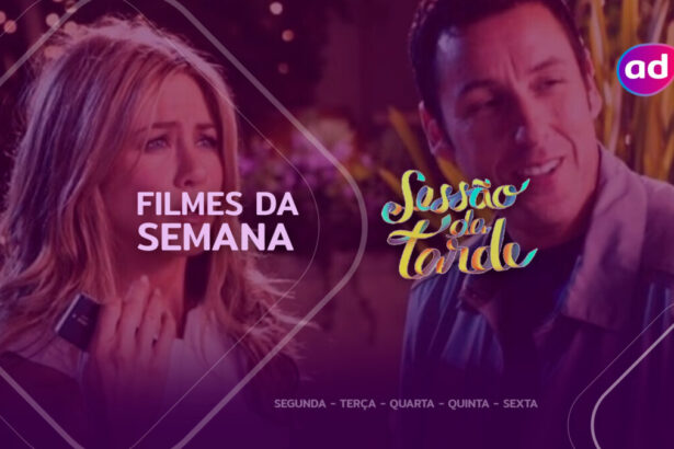 Filme Esposa de Mentirinha na arte da semana na Sessão da Tarde