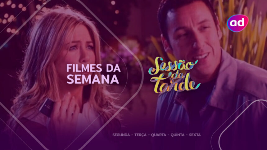 Filme Esposa de Mentirinha na arte da semana na Sessão da Tarde