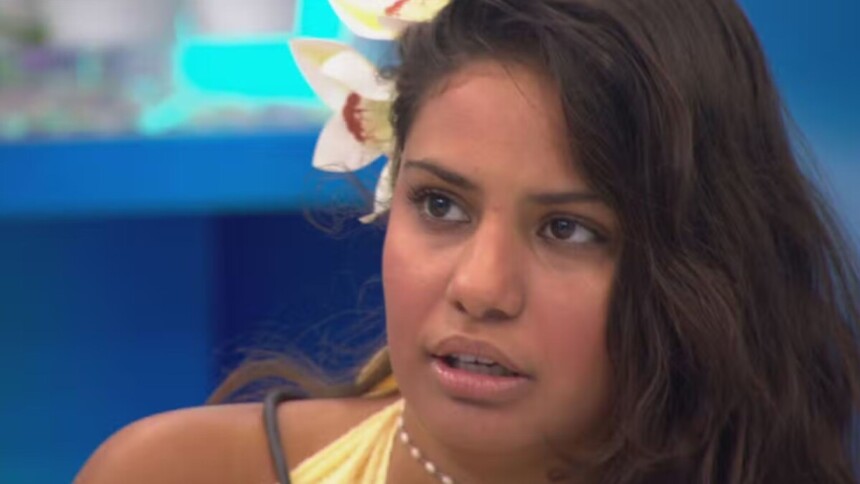 Gabriela em conversa no quarto do BBB 26