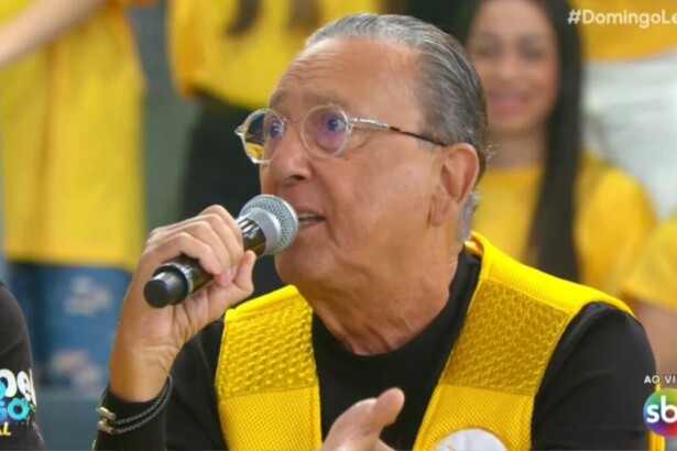 Galvão Bueno de colete amarelo no Passa ou Repassa