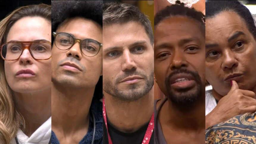 Ana Paula, Breno, Jonas, Leandro e Solange dividem tela do 9º Paredão do BBB 26