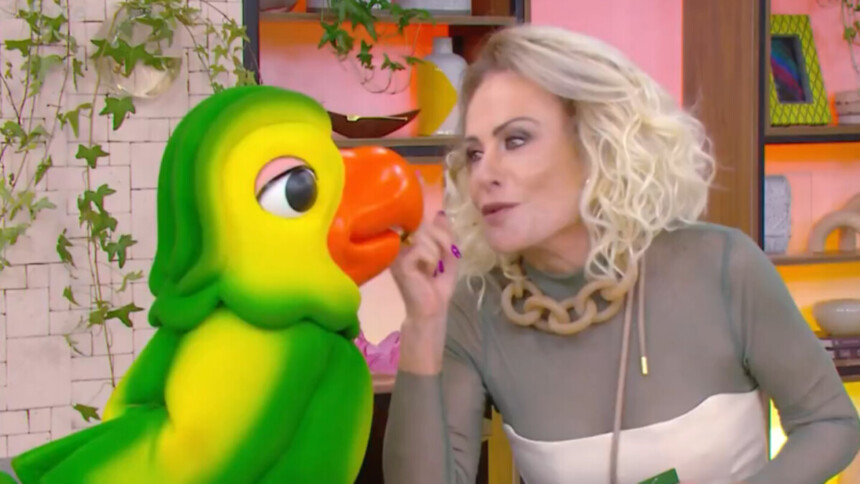 Louro Mané e Ana Maria Braga juntos na bancada do Mais Você