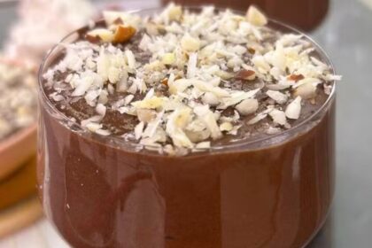 Mousse de chocolate especial em trecho de receita do Mais Você