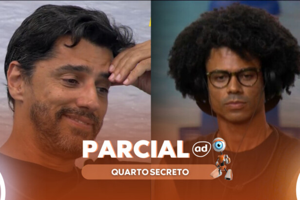 Alberto Cowboy divide tela com Breno na arte da parcial da enquete do BBB 26