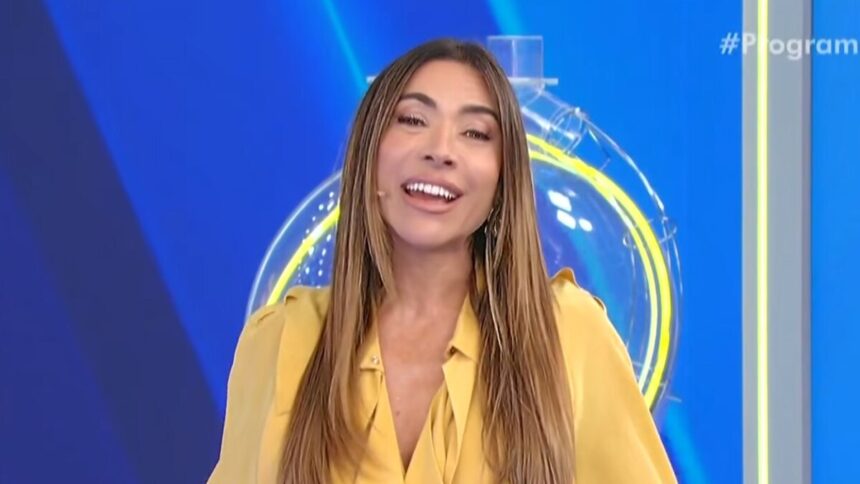 Patricia Abravanel em trecho do primeiro sorteio da Tele Sena de Páscoa 2026